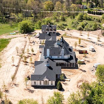 Custom Home Construction Progress - 5/10/2025