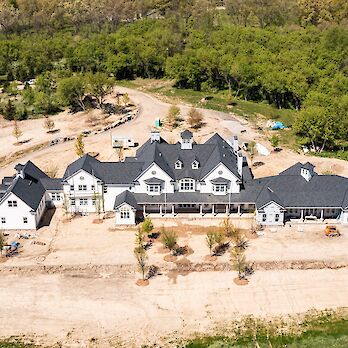 Custom Home Construction Progress - 5/10/2025