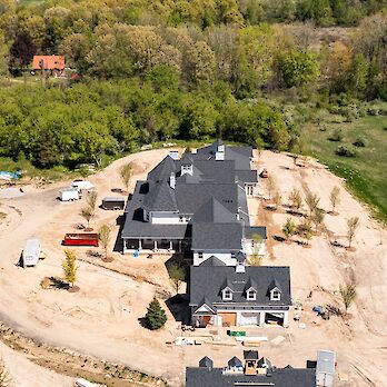 Custom Home Construction Progress - 5/10/2025